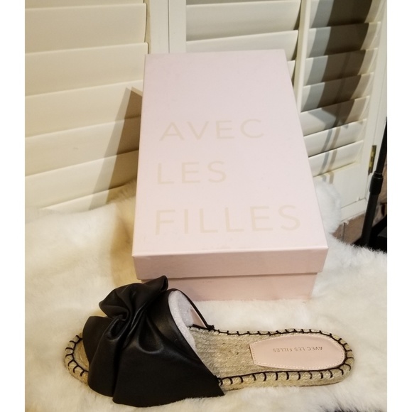 🆕️ Avec Les Filles Gemma Bow Slide Sandals - Picture 7 of 9
